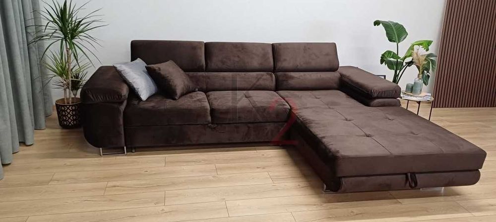 Narożnik Kanapa Sofa Rogówka Łóżko z Funkcją spania DOSTĘPNĘ OD RĘKI