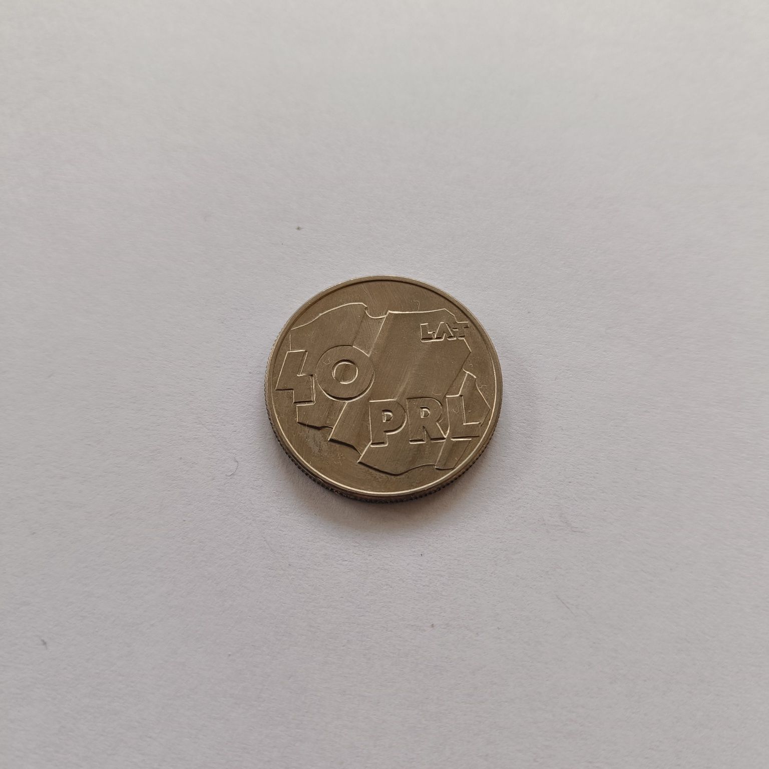 Moneta 40 lat PRL 100 złotych 1984