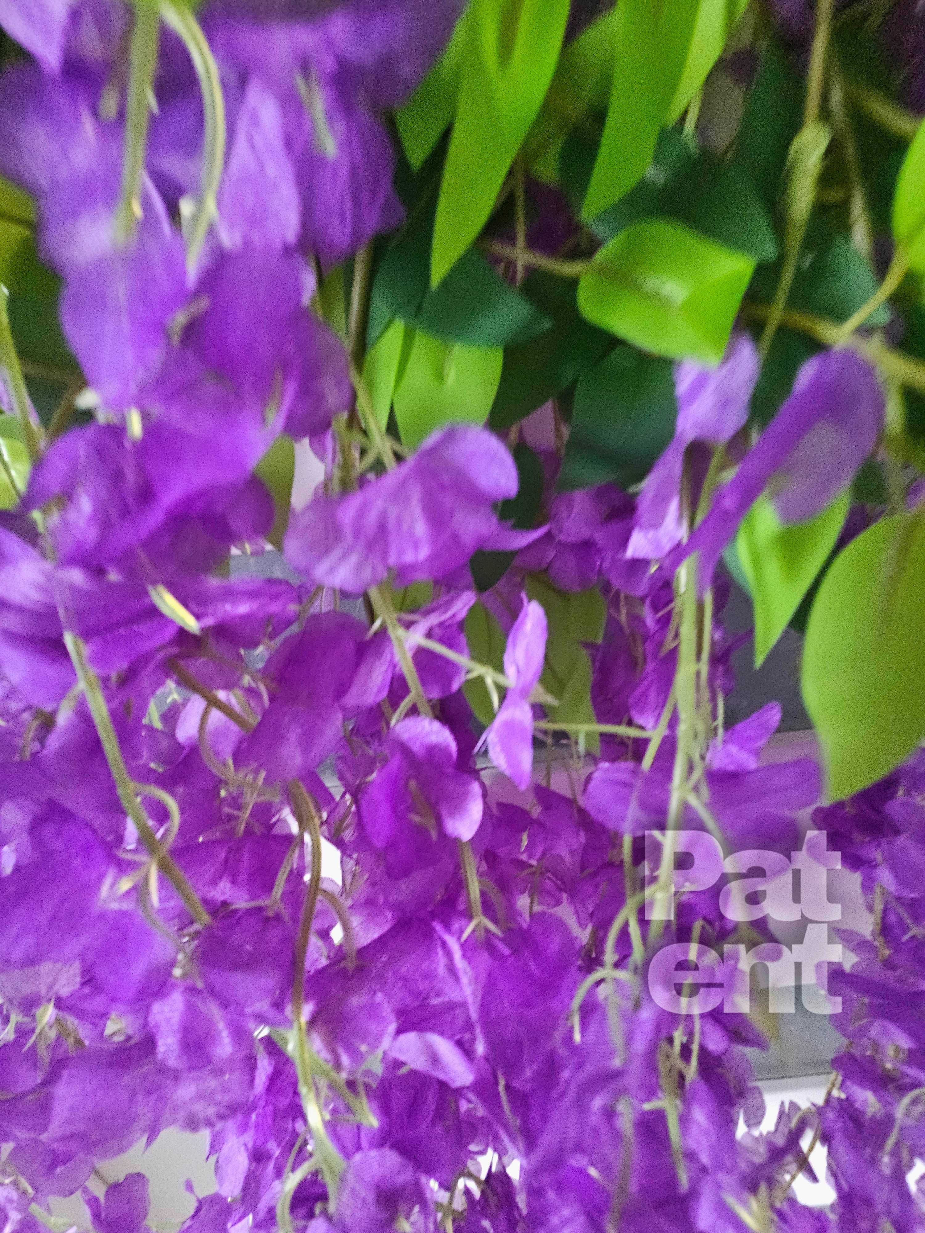 Wisteria fioletowa glicynia sztuczna girlanda dekoracja 12 sztuk