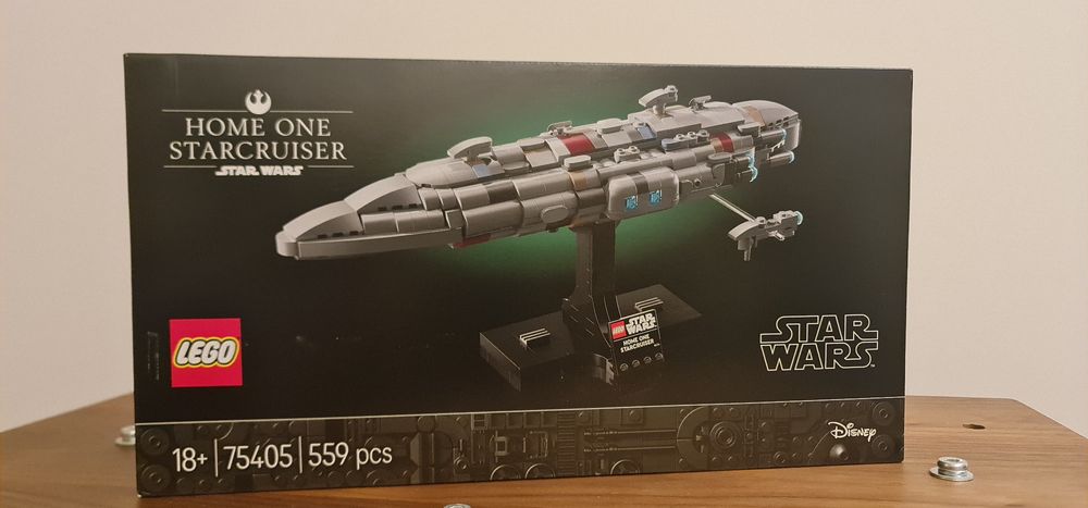 LEGO Star Wars 75405 Home One Starcruiser, Novo e selado