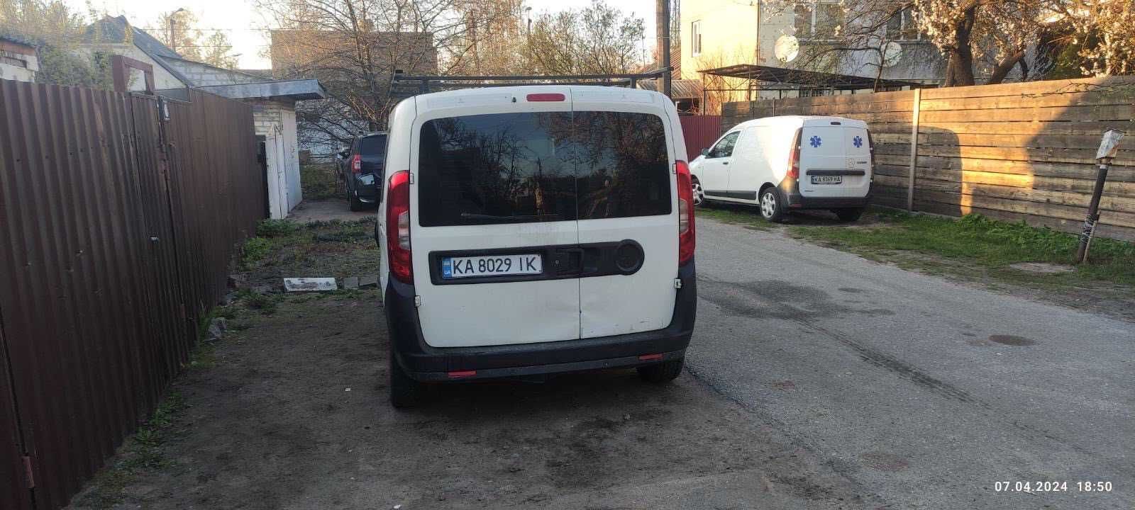 Fiat Doblo 2015 пасажир