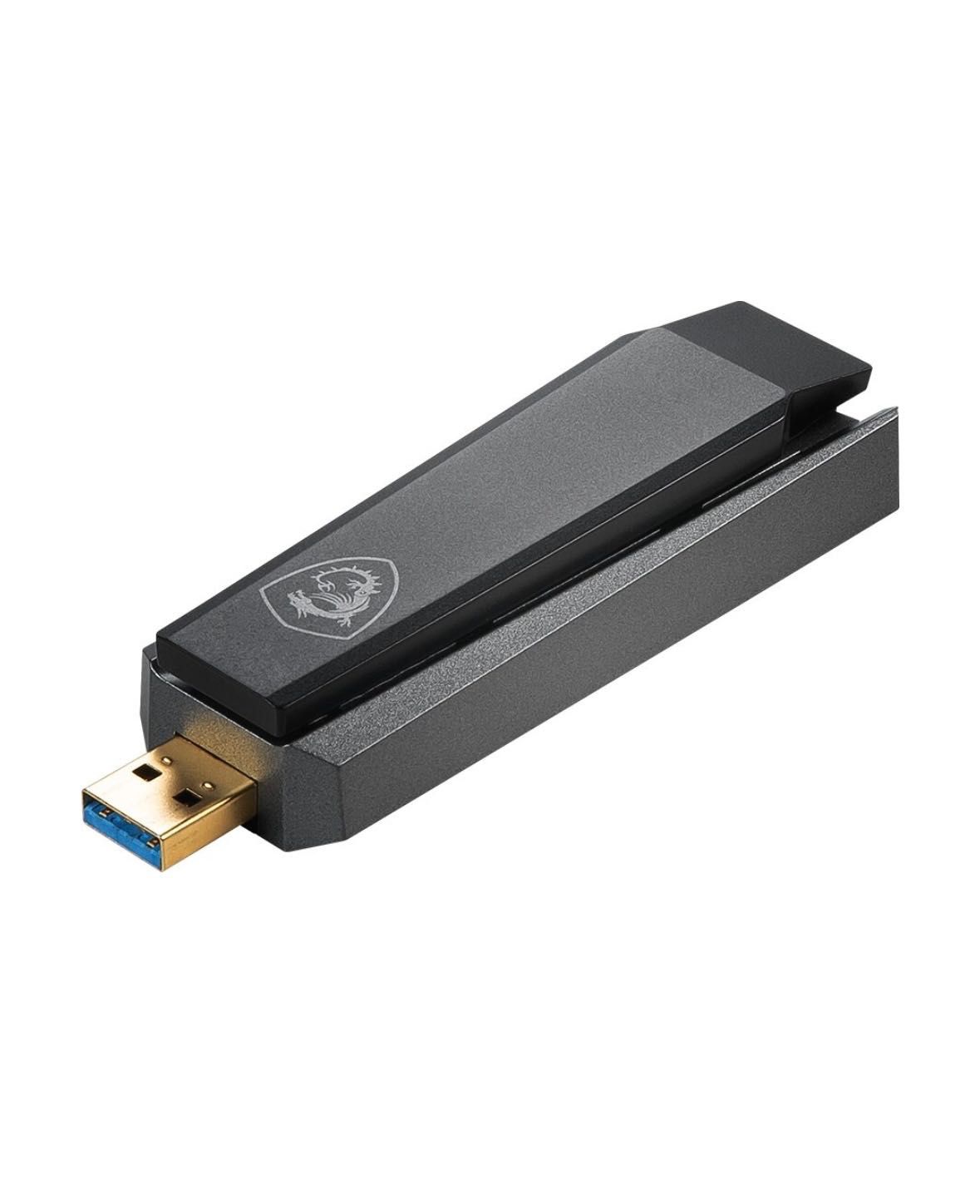 Karta sieciowa MSI AX1800 USB-A, Zewnętrzna, 2.4 / 5 GHz