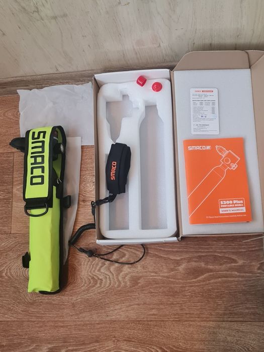 Портативный мини акваланг Smaco S300 Plus 0.5 литра