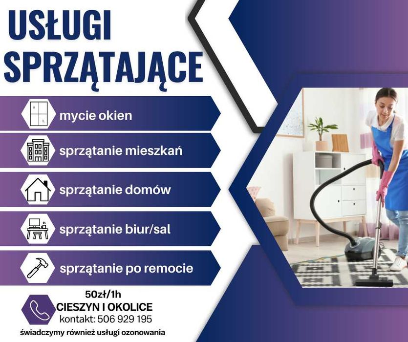 Usługi sprzątające