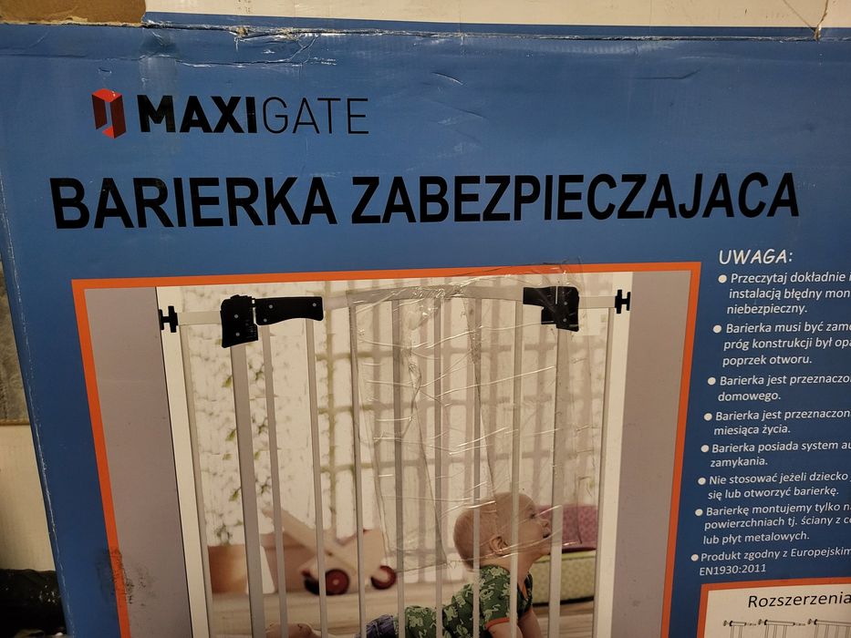 Bramka barierka zabezpieczającą maxigate dziecko