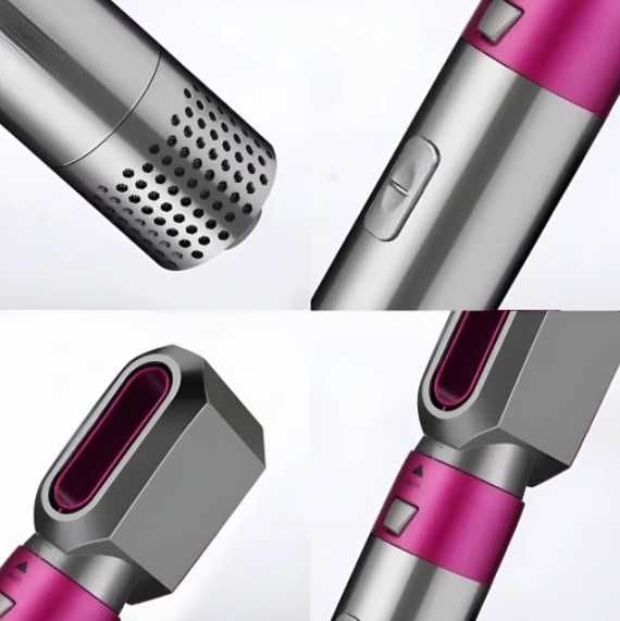 Automatyczna suszarka-lokówka 5w1 – szczotka, prostownica, jonizacja