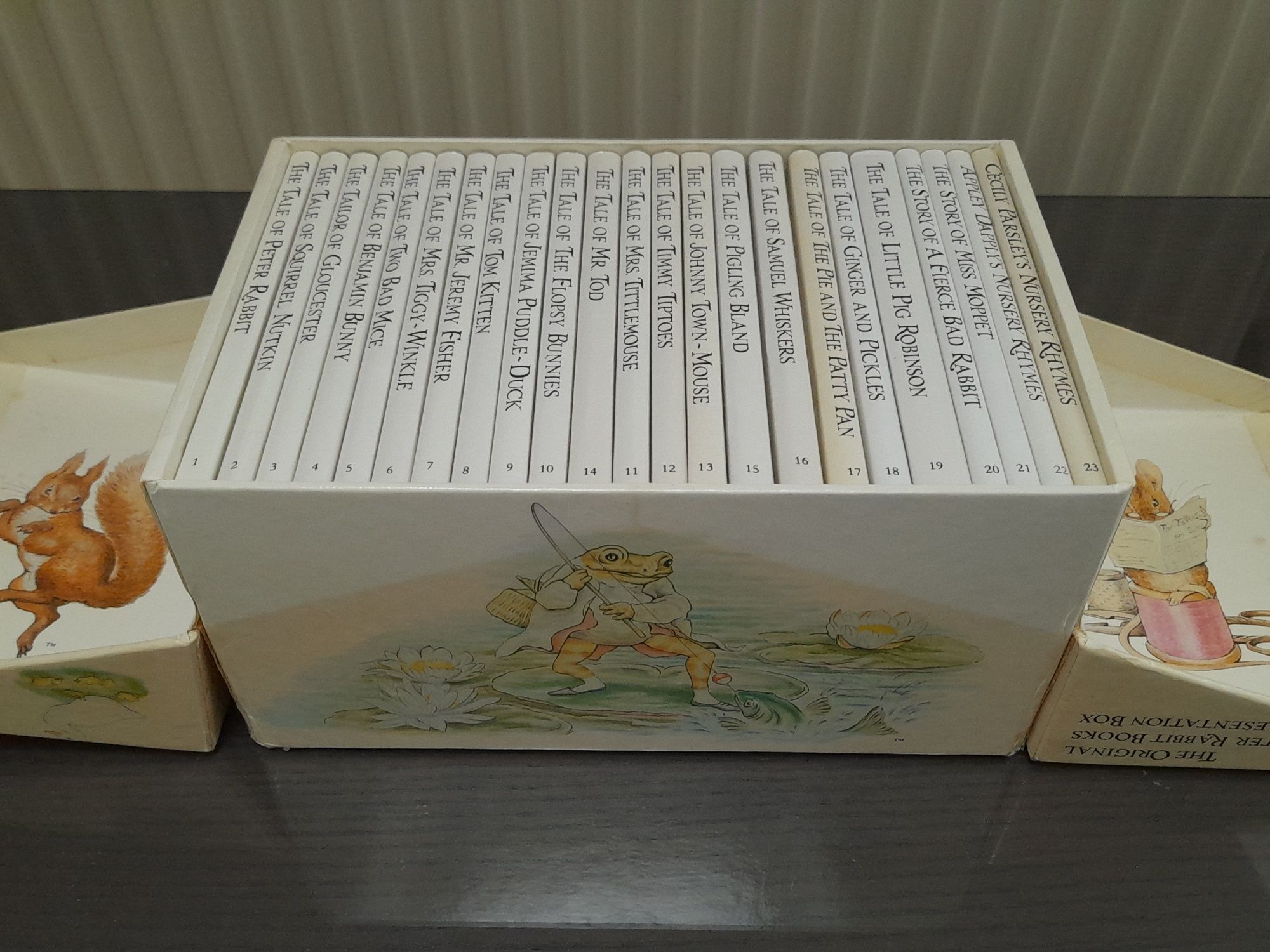 BOX Historyjki Beatrix Potter x23 po angielsku z 1989 r.