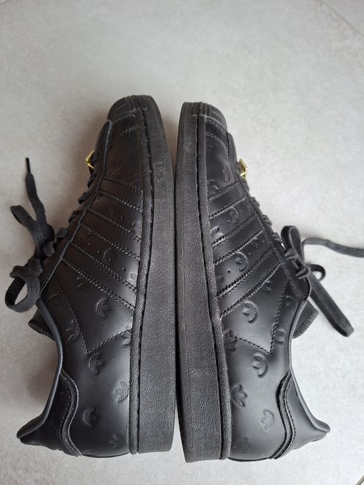 BUTY ADIDAS SUPERSTAR GY0026 czarne, cholewka skóra naturalna