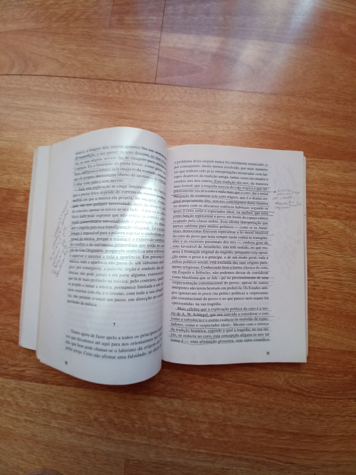 Livro A Origem da Tragédia