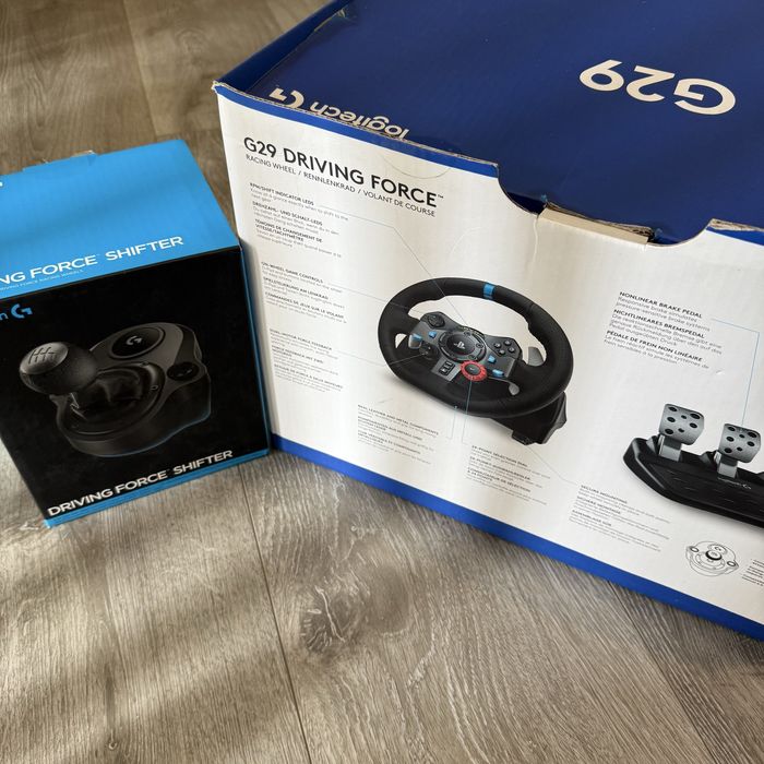 Volante Logitech g29 + shifter