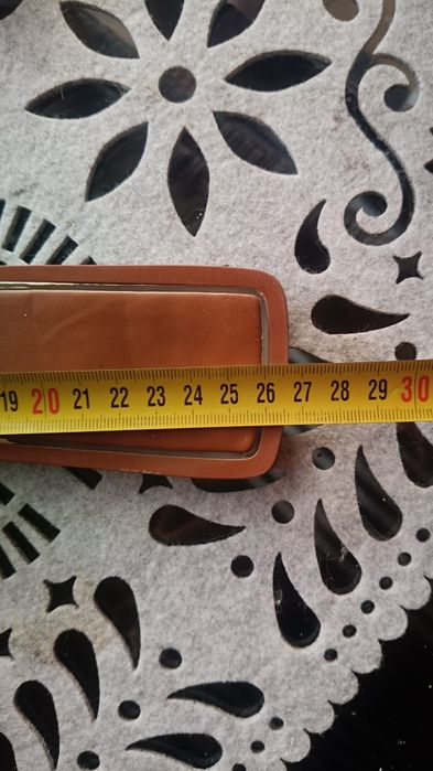 Klapki Zara brązowe