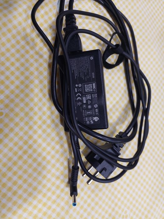 Carregador 65W HP - Ponta azul