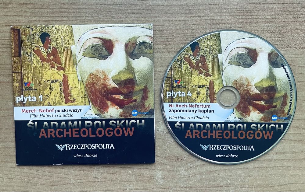 2 płyty DVD: Śladami polskich archeologów