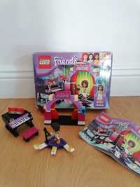 Lego Friends 3932 zestaw Piosenkarka Andrea pudełko i instrukcja