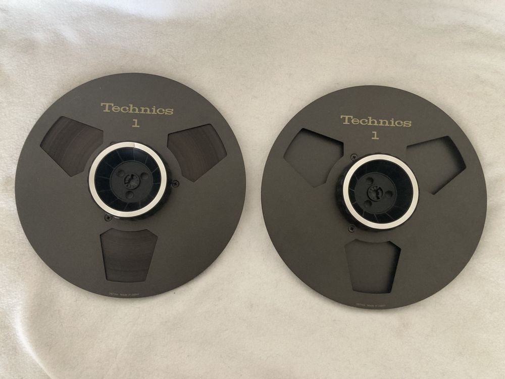 Technics szpule alu 26,5 10,5 cala, NABy