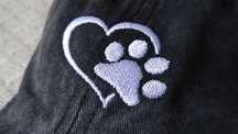 czapka NOWA baseballówka DOG LOVE logo PIES