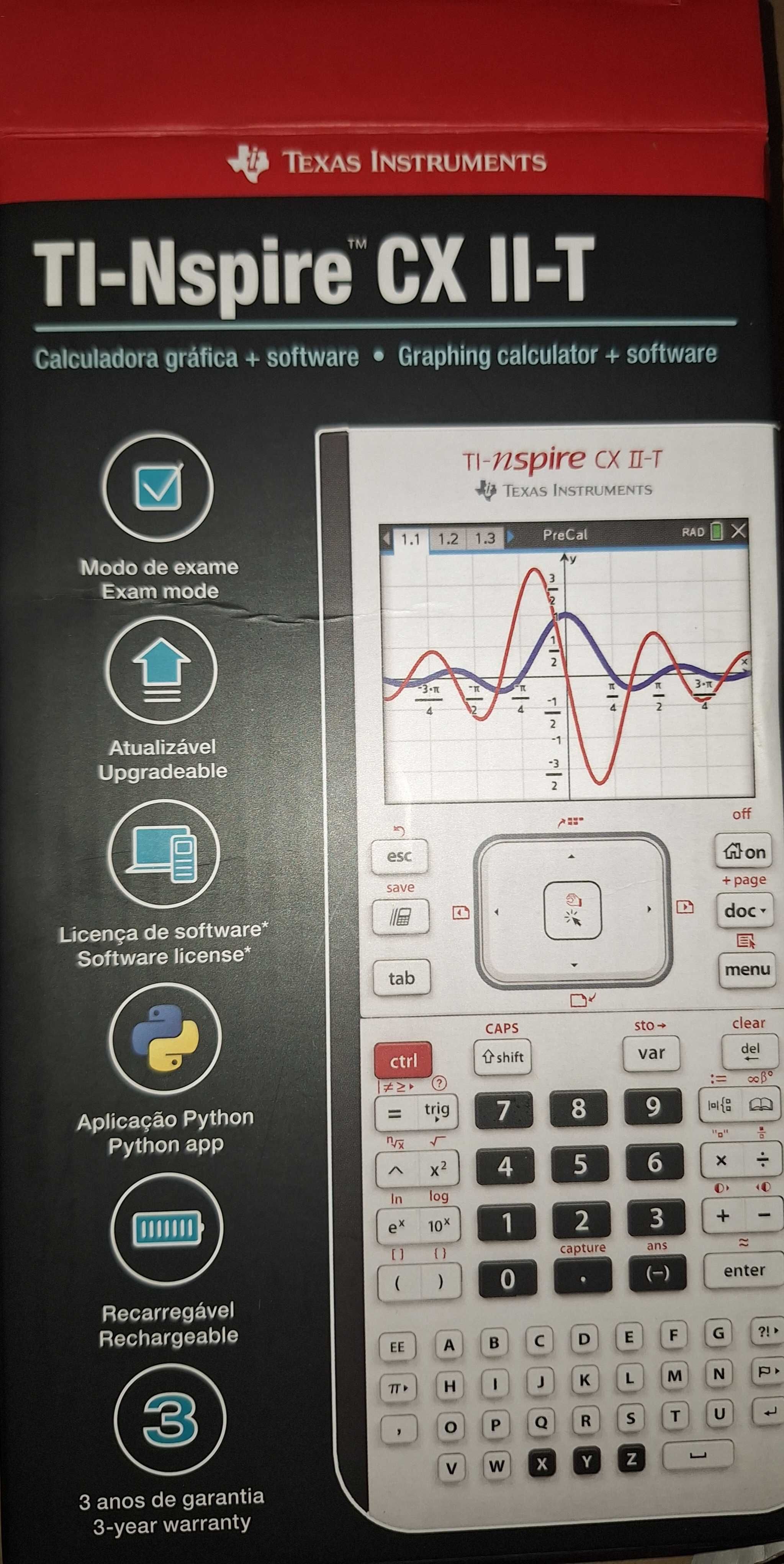 Calculadora Texas CX II ti-nspire