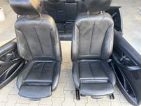 Fotele skóra tapicerka Boczki komplet Grzane Bmw F30 sedan ambiente