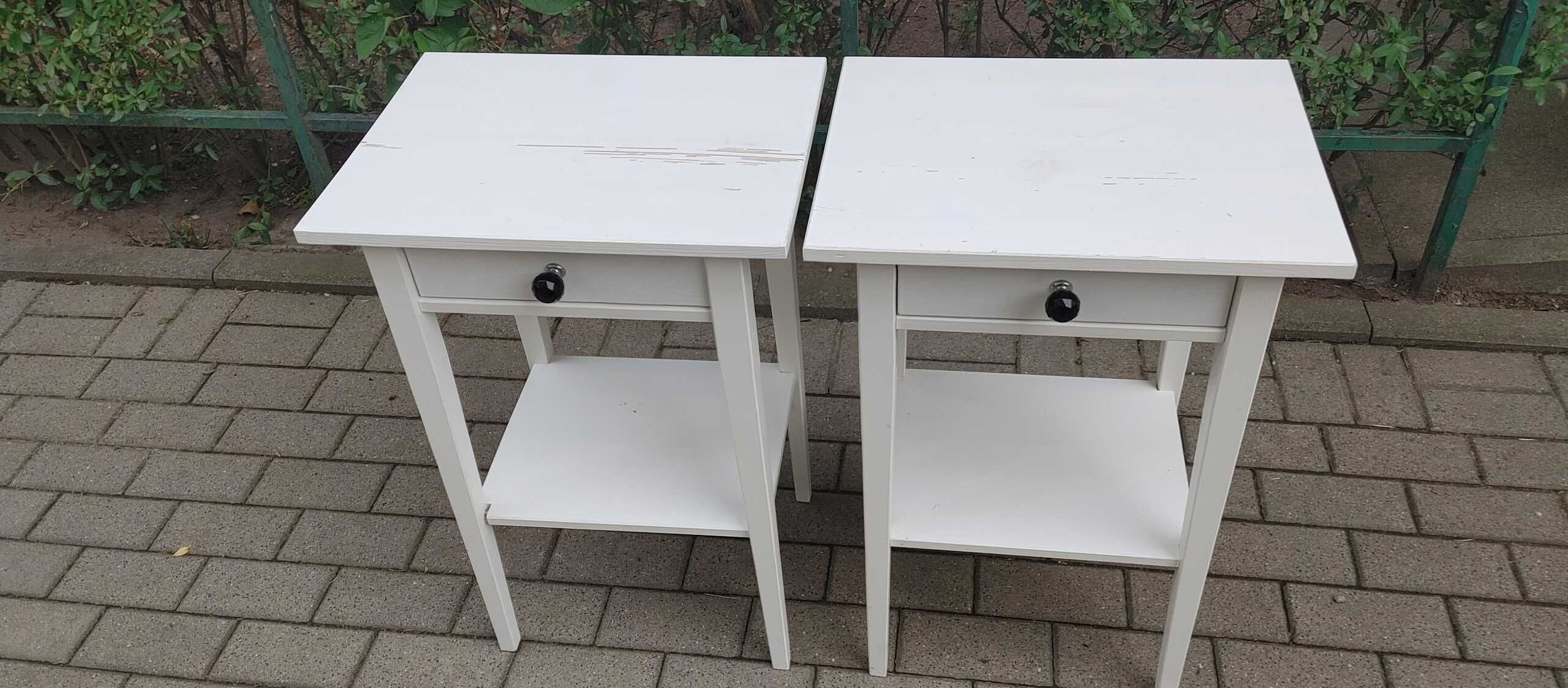 Szafka nocna IKEA HEMNES-LEKSVIK-drewno-krzeslo Ingolf Ikea