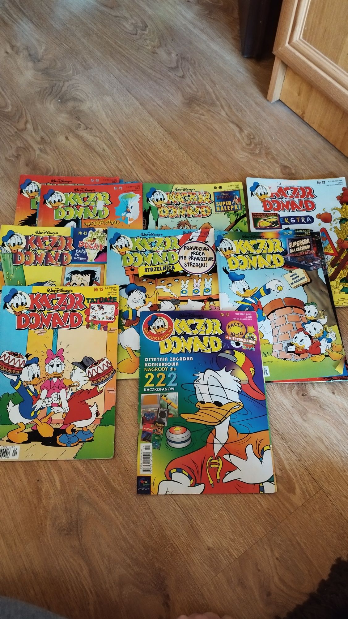 Komiksy Walt Disney Kaczor Donald 1997 rok
