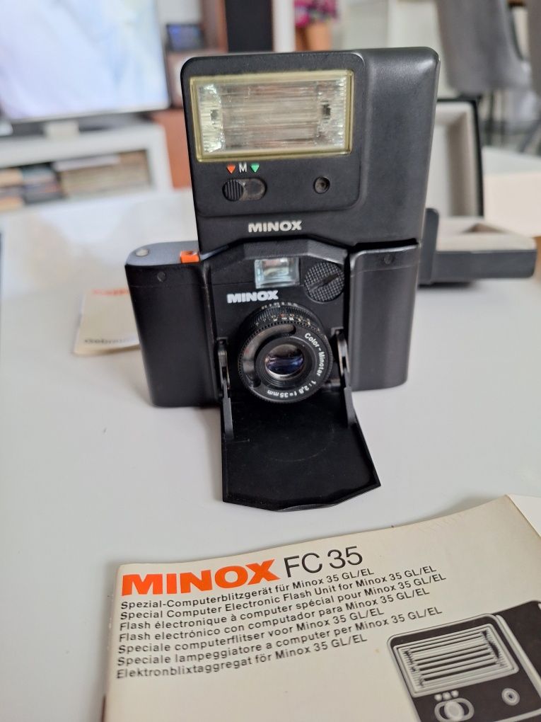 Mikro aparat analogowy MINOX 35GL + MINOX  FC 35