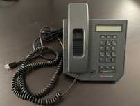 Telefone IP phone Polycom CX300 preto