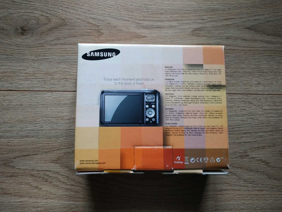 Коробка для фотоапарата Samsung ES70 коробка та дoкументація