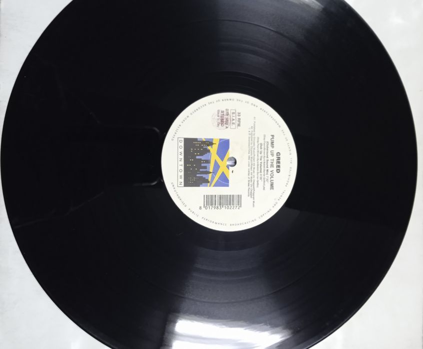 Greed- Pump up The Volume ( vinil usado)