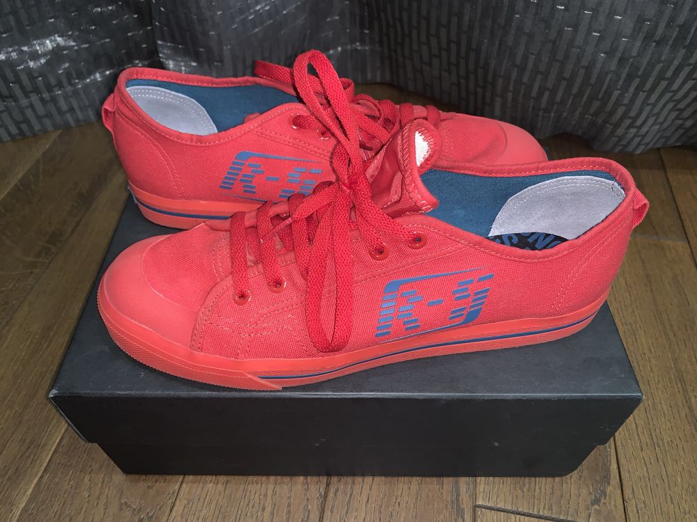 Raf Simons x Adidas Spirit Low Red