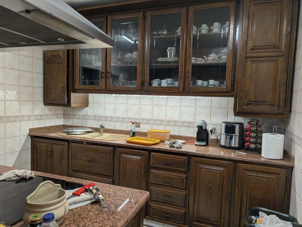 Cozinha completa madeira
