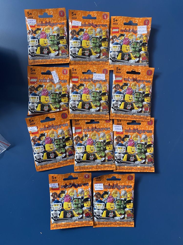 Lego 8804 Col-04 Minifigurki Seria 4 NOWE!