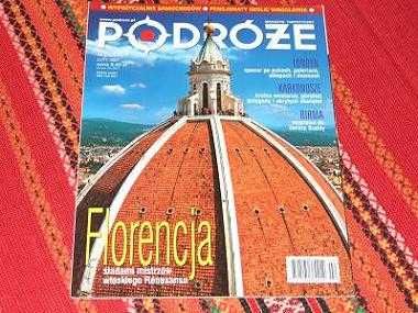 Magazyn turystyczny PODRÓŻE-numery 2-8 i 10-12 z 2001 roku
