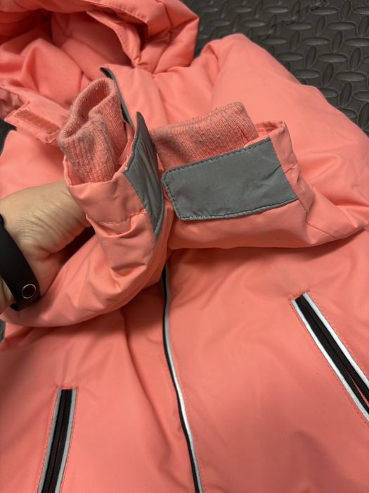 Зимовий комбінезон waikiki 2-3 роки 92-98 см напівкомбінезон і куртка