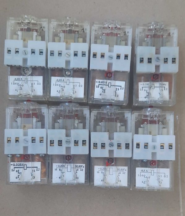 реле РЭУ 11  0,025а, 0,05а, 0,1а, 0,25а, 0,5а