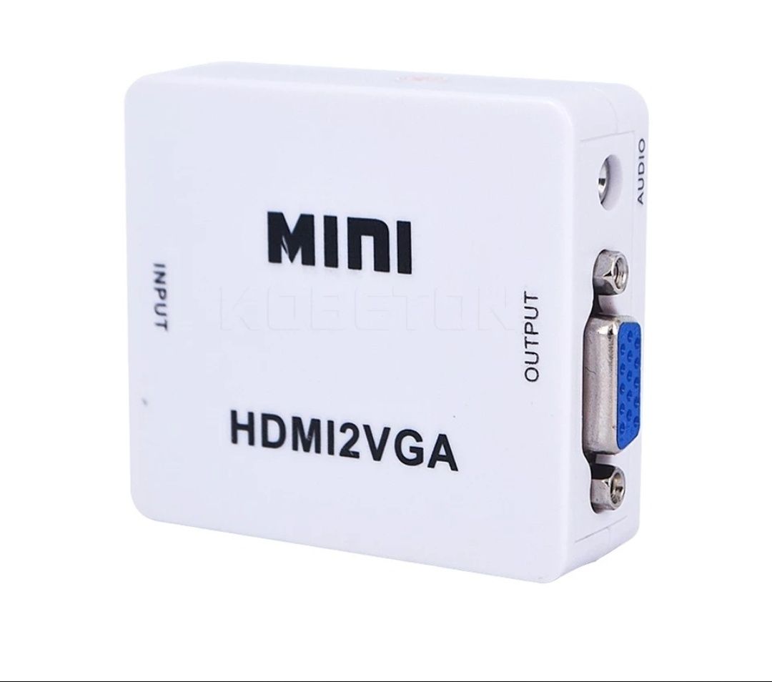 Box Conversor HDMI para VGA 1080P