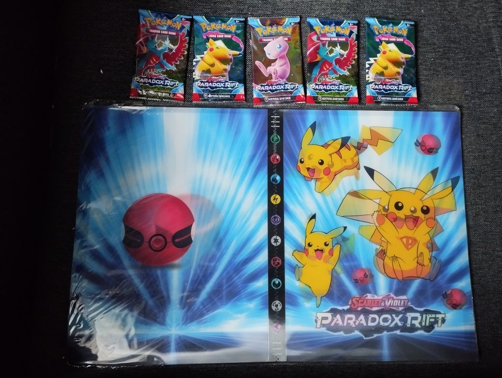 Album na karty pokemon+karty 50 sztuk