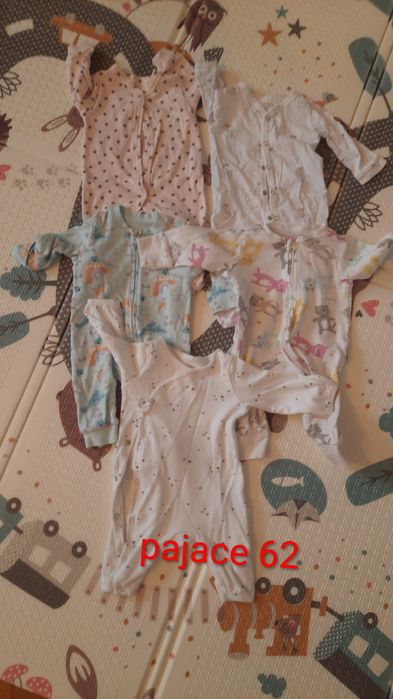 Paczkę ciuchów dla dziewczynki 56/62