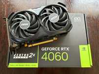 MSI RTX 4060 Ventus 2X Black 8GB | JAK NOWA 04.25 | GWARANCJA 31MC