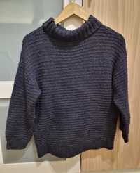 Czarny sweter h&m