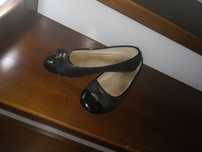 Baleriny czarne 36