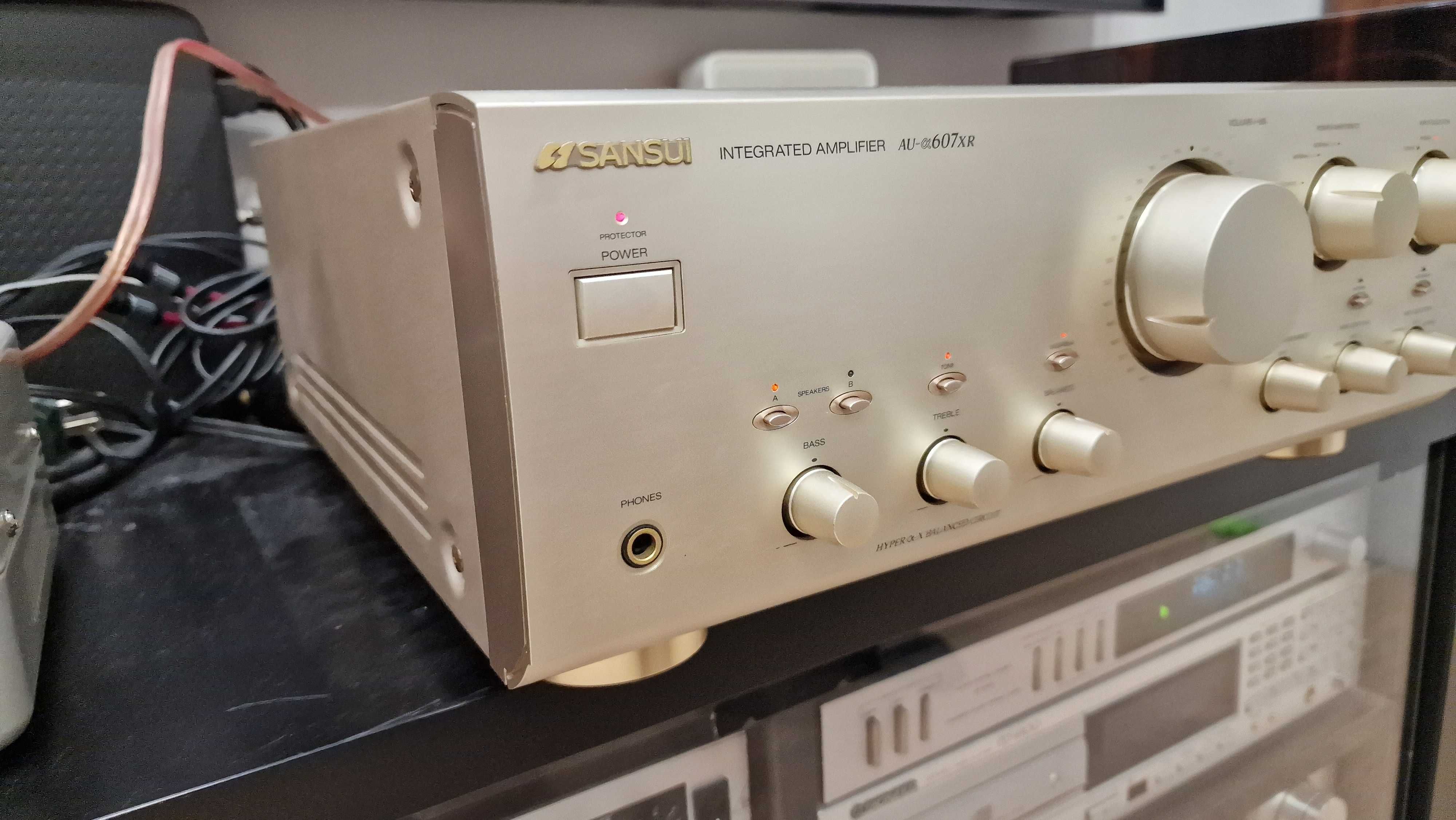 Wzmacniacz zintegrowany Sansui AU 607 XR