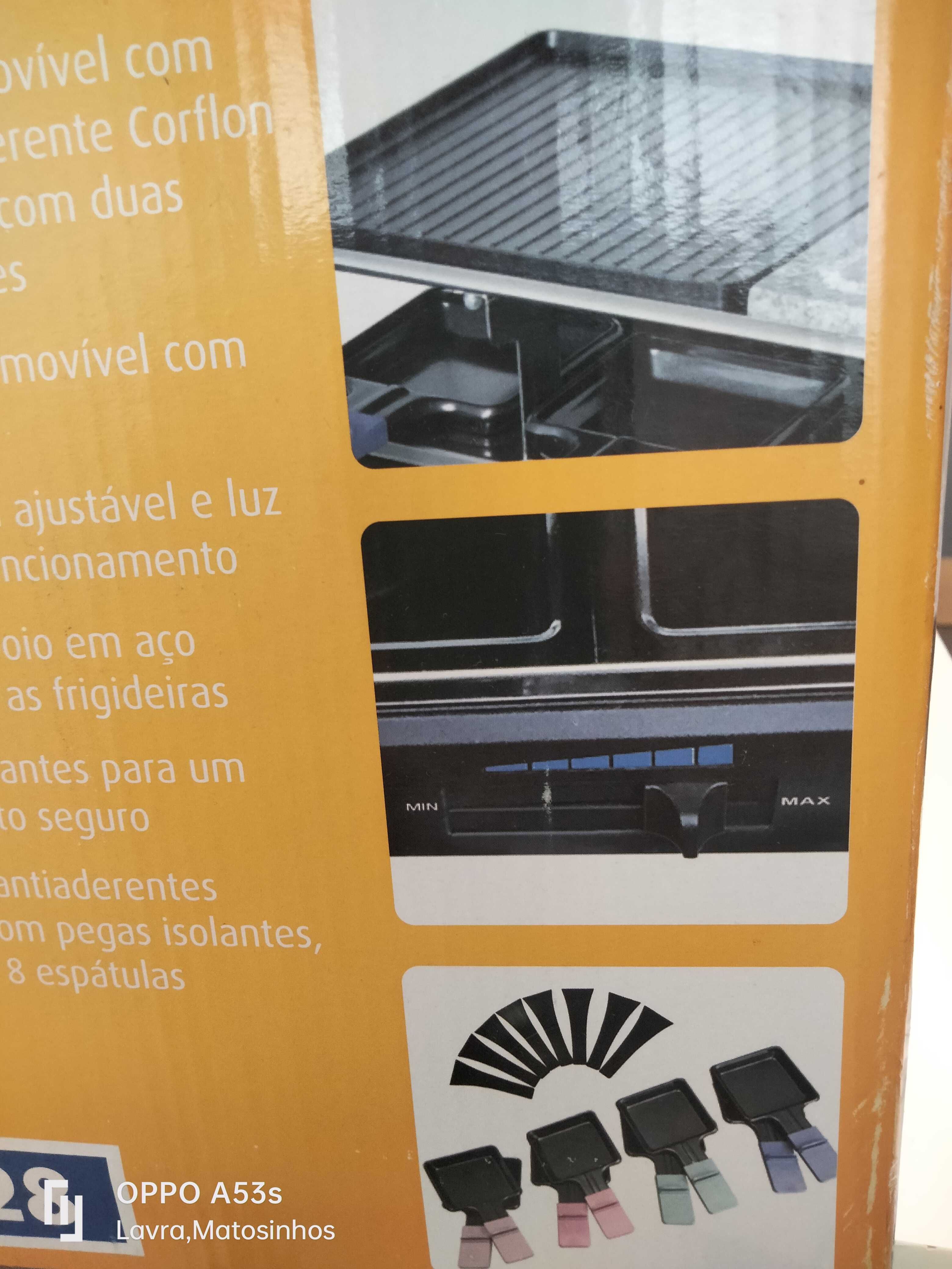 Raclette eléctrica