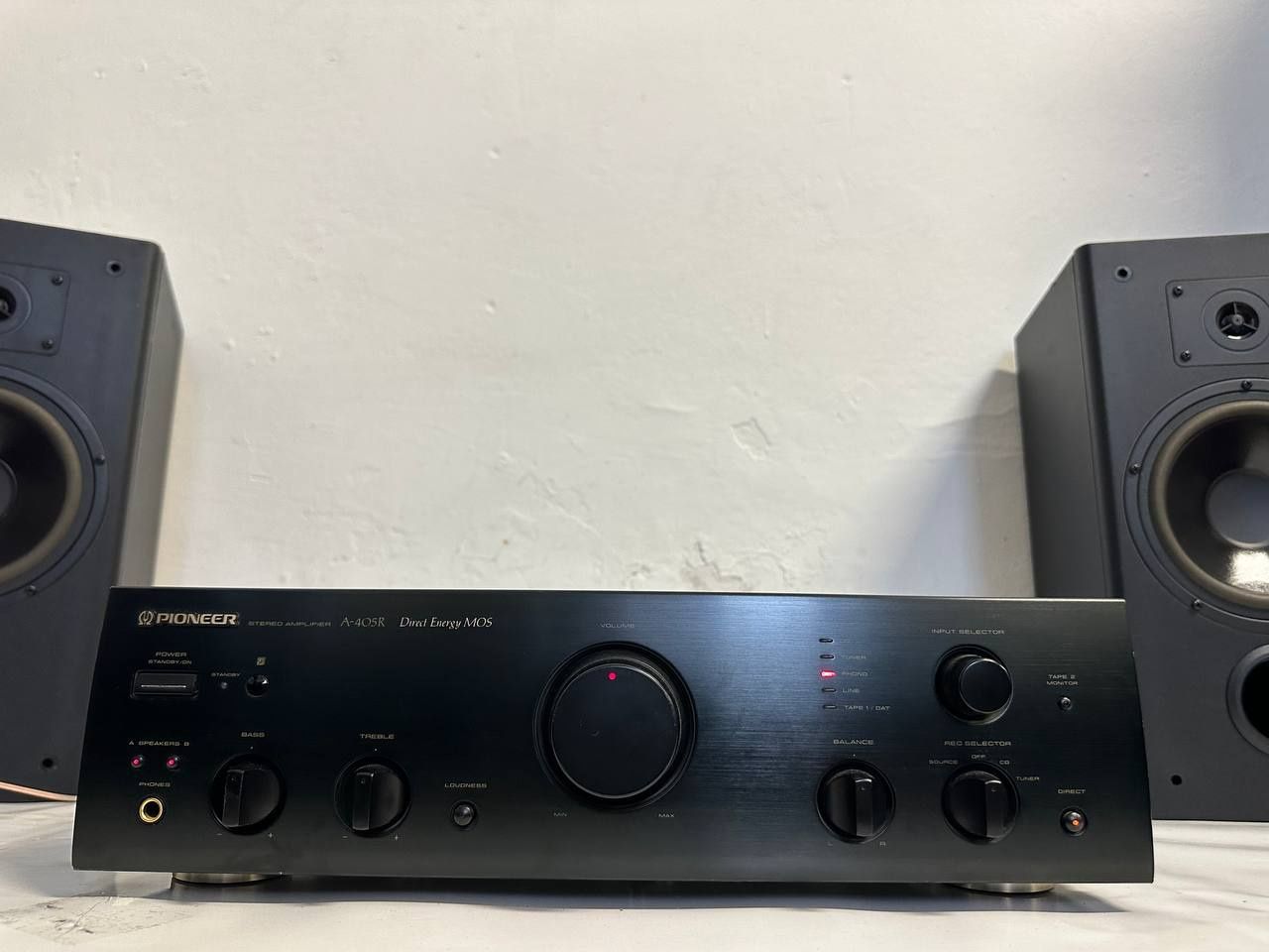 Wzmacniacz stereo Pioneer A-405 R, 2*100 watt, Japan