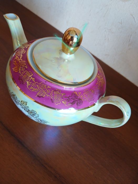 Пpедметы от чайного сeрвизa Роза ,ГДР FORTUNA  конец 1950-1960гг .