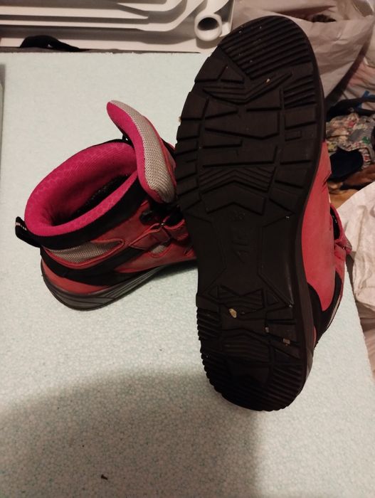 Buty trekkingowe ocieplane 4f dziewczęce