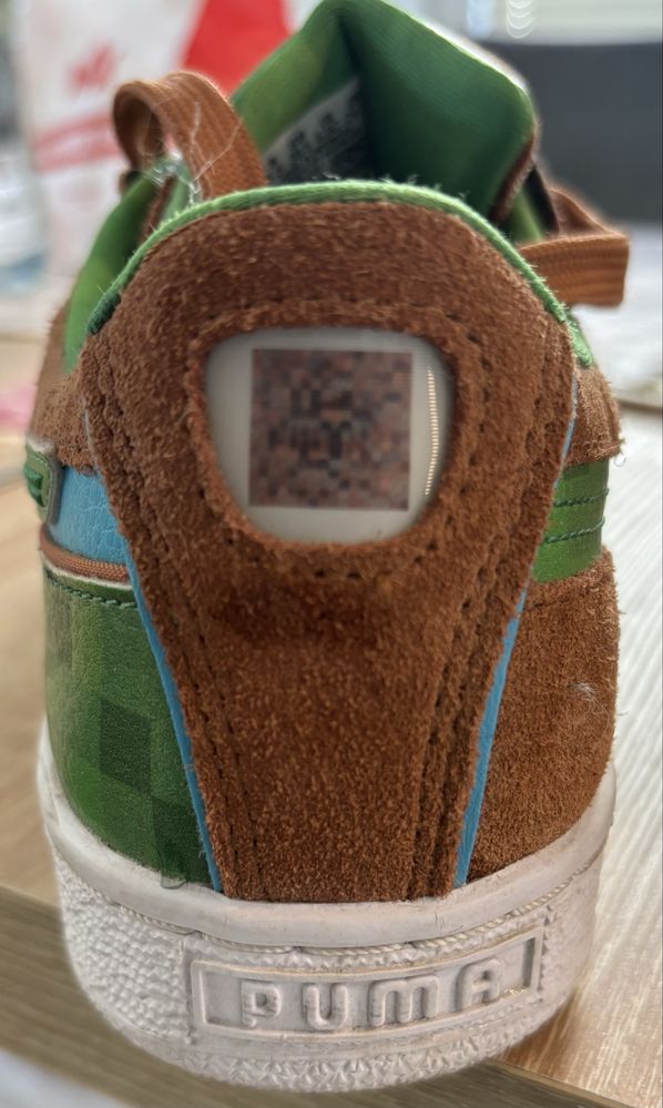 Buty chłopięce Puma Suede Minecraft Jr