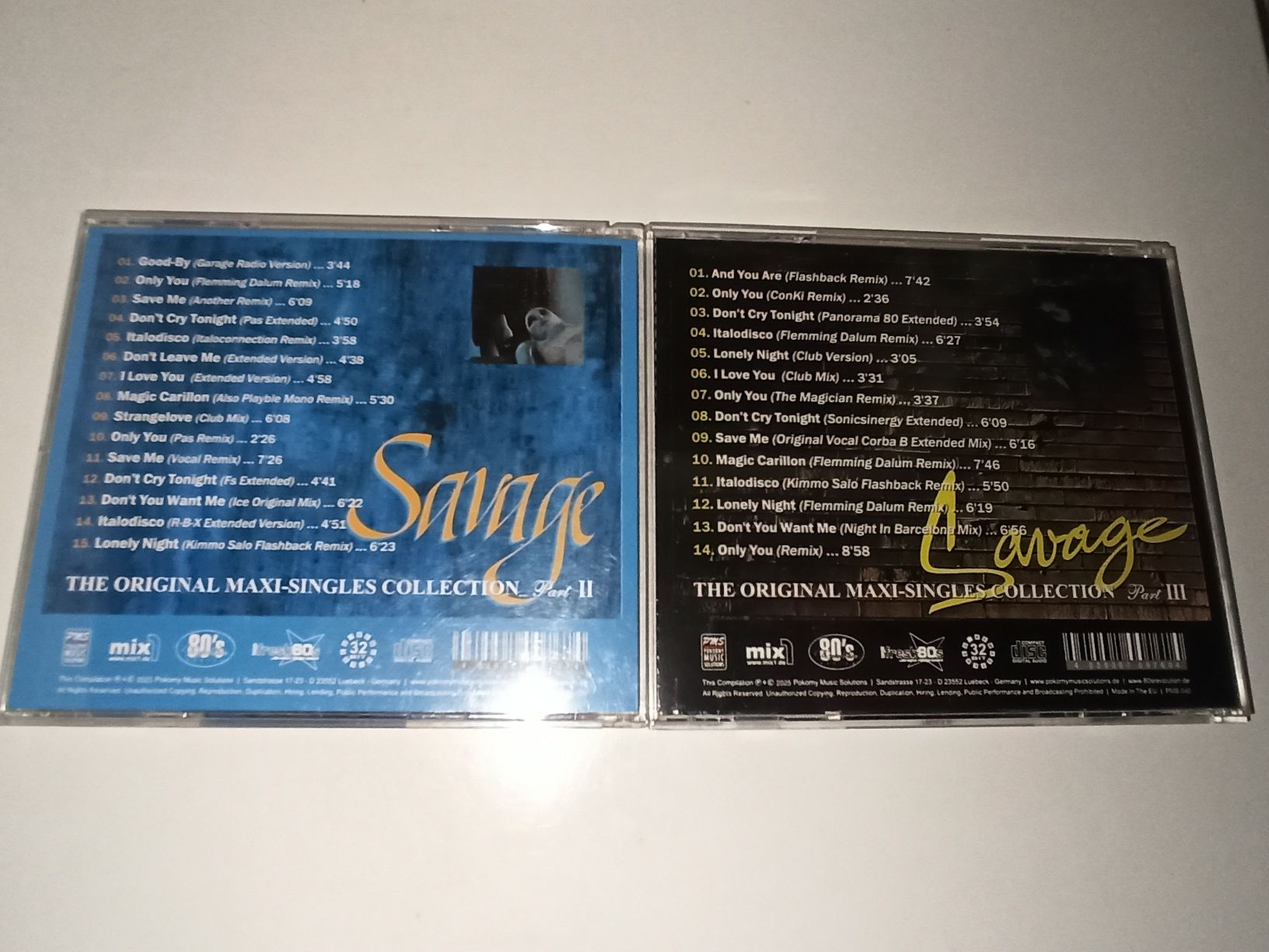 Savage Maxi Singles Collection Italo Disco CD