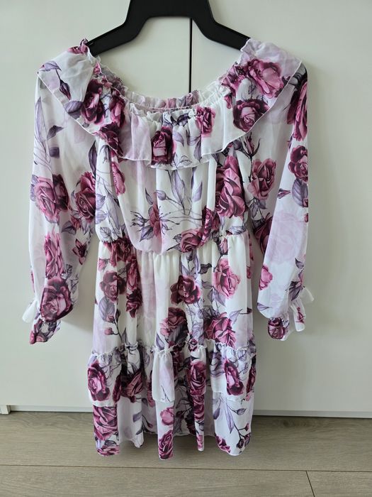 Sukienka hiszpanka w kwiaty