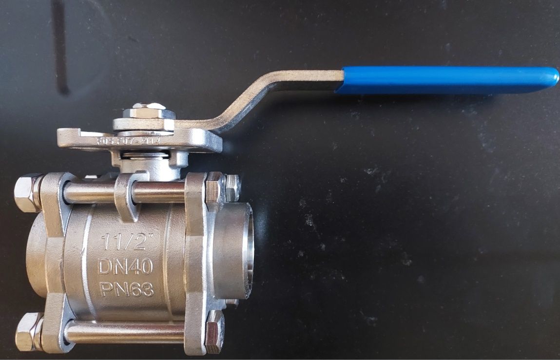 Кран шаровый приварной DN40 PN63