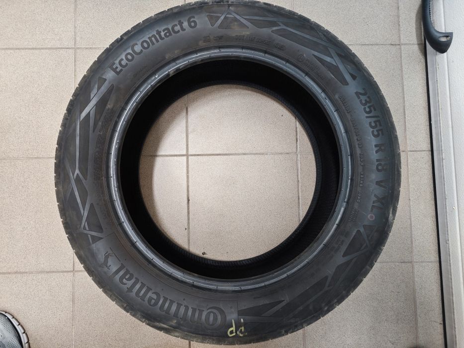 Opony Continental EcoContact 6 235/55 R18 4szt 2025 JAK NOWE ok 100km